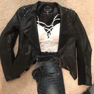 Black Love Tree Jacket